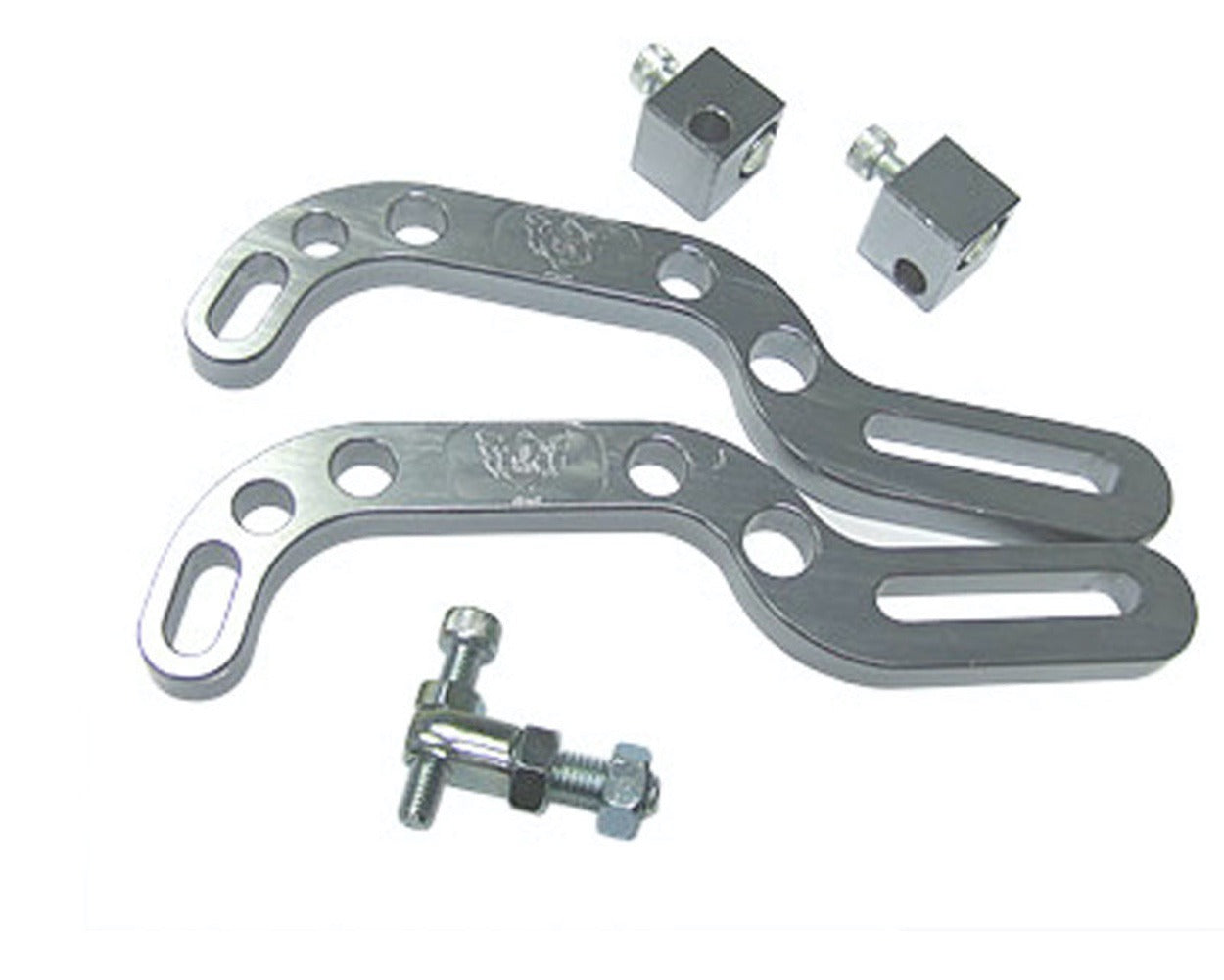 Wildkart Pedal Adjusters Titanium Pair